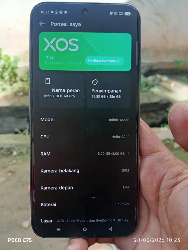 INFINIX HOT 60 PRO 8/256 FULLSET