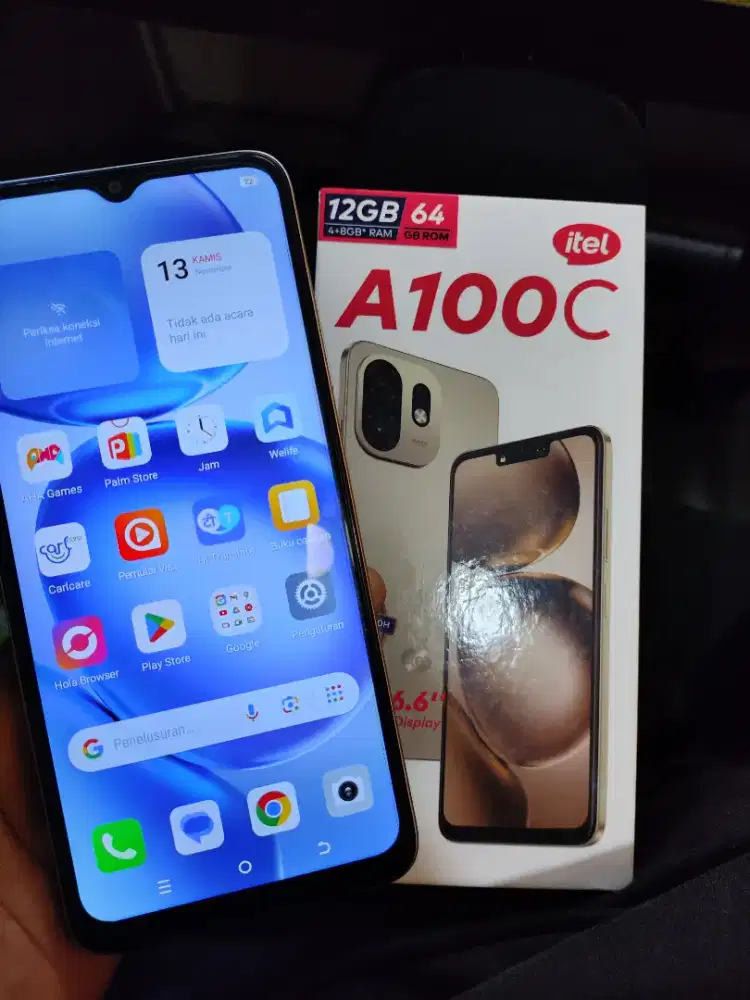 itel A100C Full set Mulus Like new Nominus siap pake