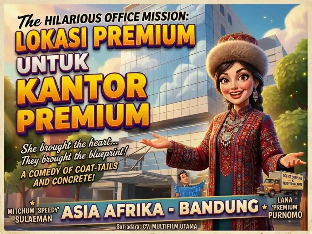 DIJUAL GEDUNG DI ASIA AFRIKA, BRAGA, BANDUNG KOTA.