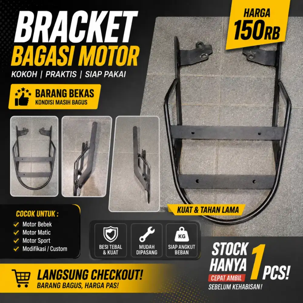 BRACKET BAGASI MOTOR