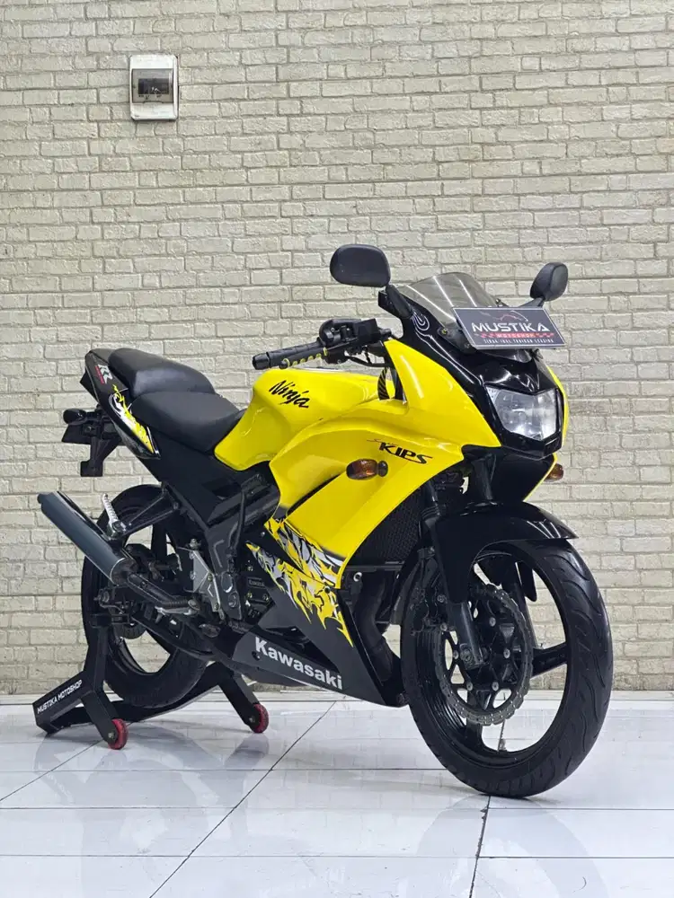 RARE ITEM‼️Kawasaki Ninja 150 KRR 2013 Asli Kuning - Dava Mustika