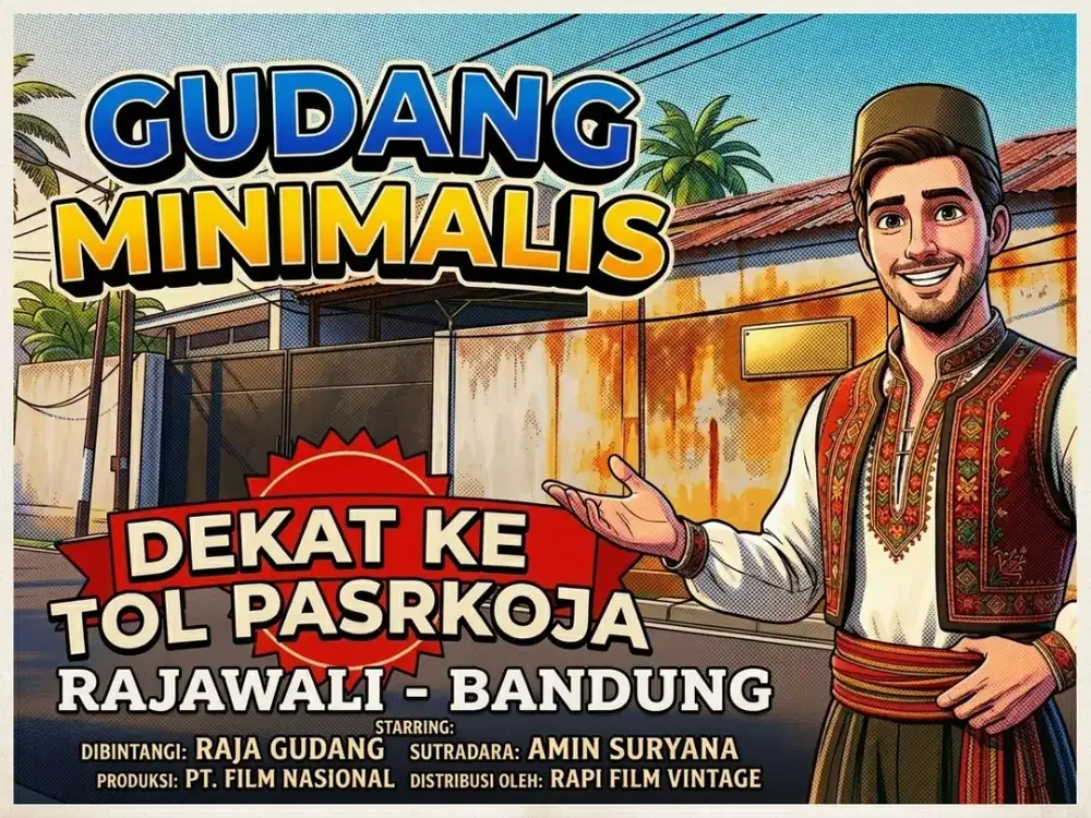 DIJUAL GUDANG DI DADALI, GARUDA, RAJAWALI, BANDUNG KOTA.