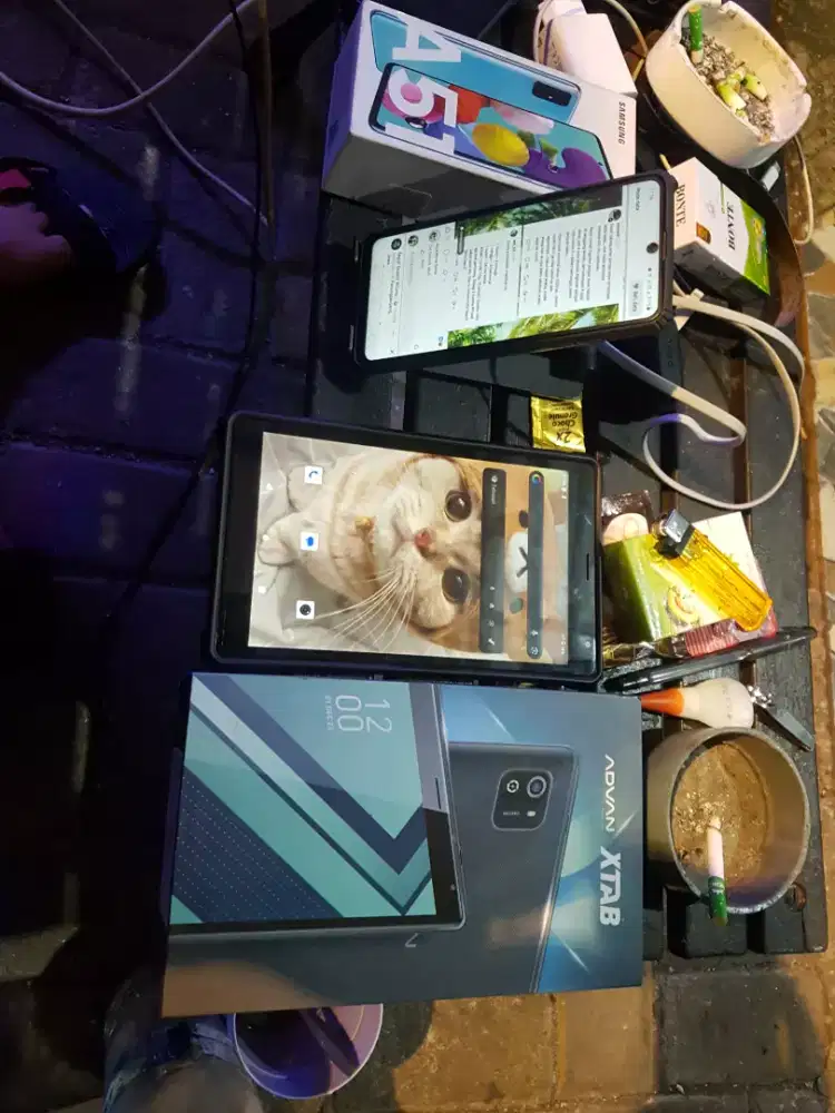 samsung A51 8/128 Ori SEIN dan Advan Xtab 4/64 fullset semua