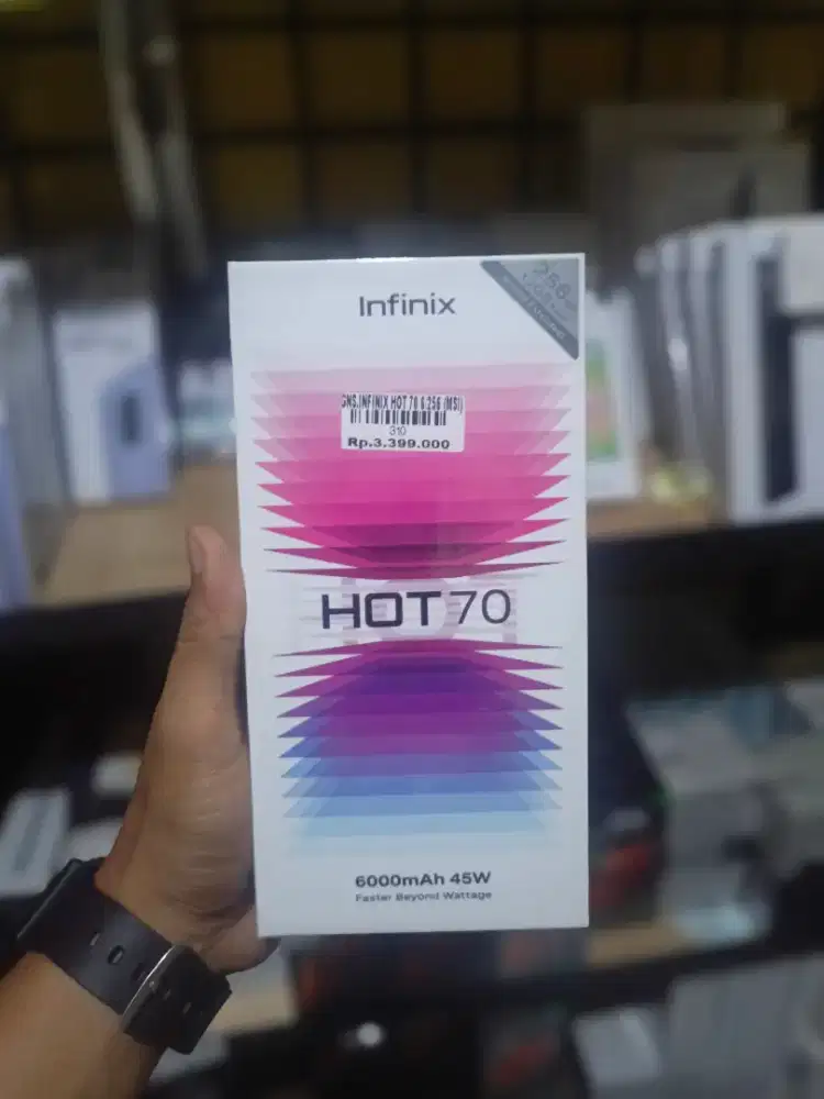 INFINIX HOT 70 12/256GB 'ATLANTIS DAHSYAT'