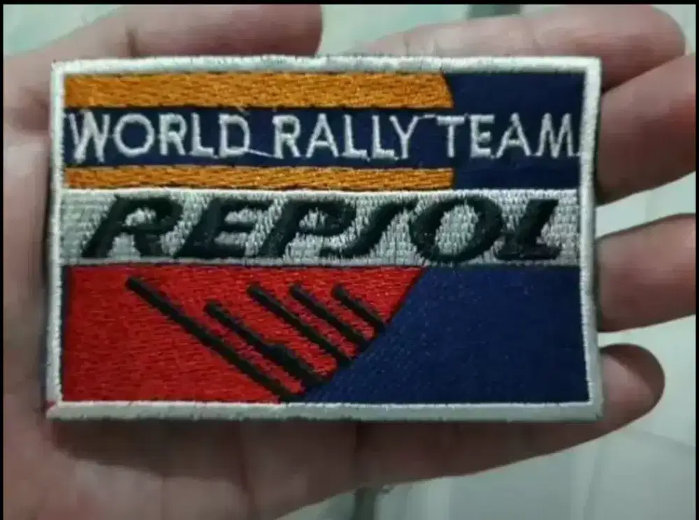 Emblem Bordir Repsol Sparco Supertrap