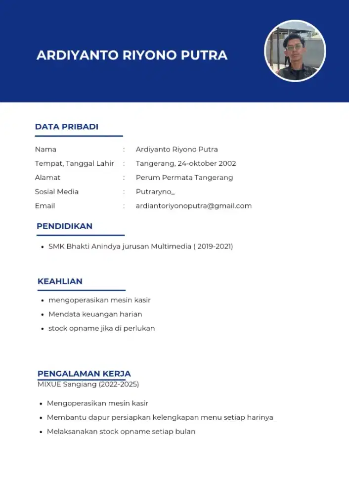 MENCARI PEKERJAAN CREW STORE
