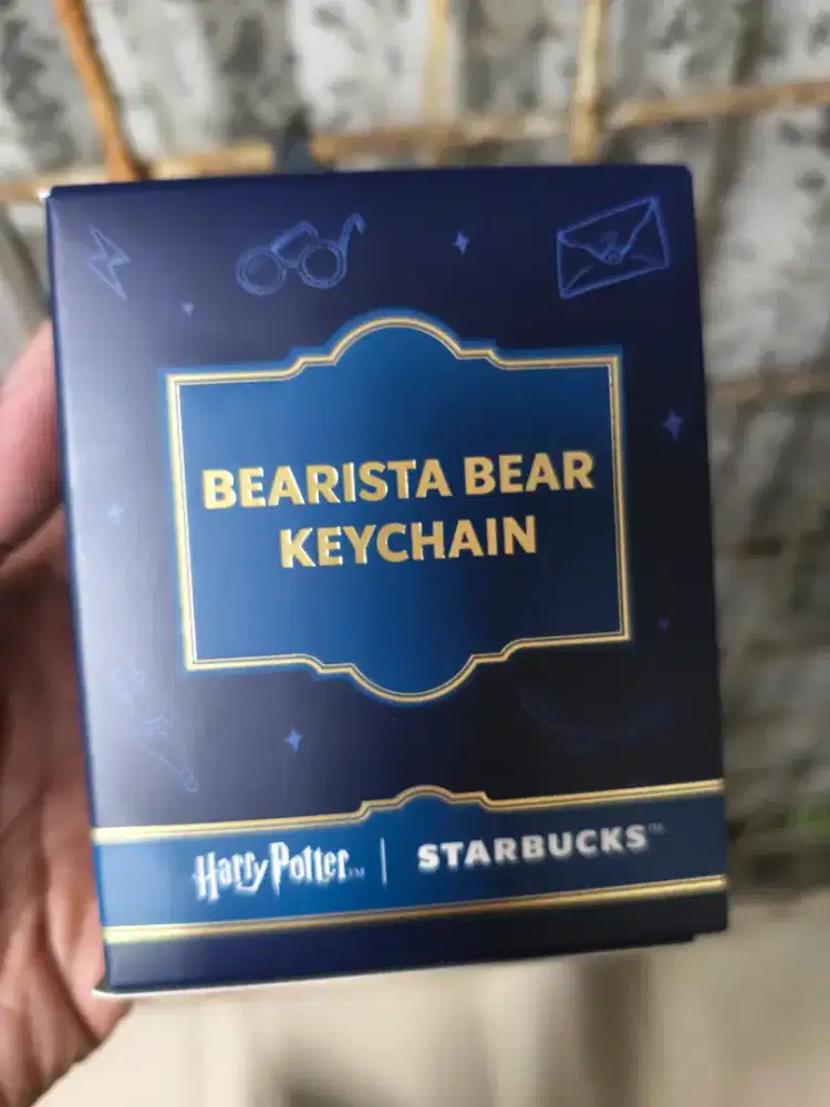 Dijual Murah Starbucks x Harry Potter Bearista Bear keychain blind box