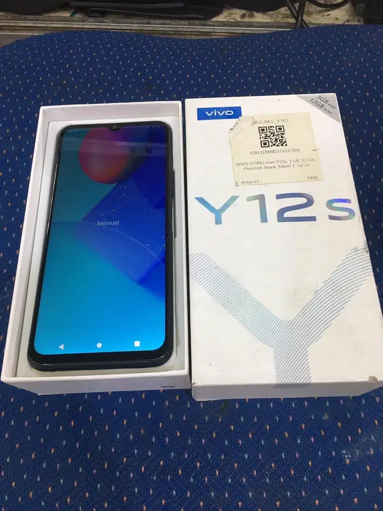Dijual vivo Y12S 3/32 lengkap