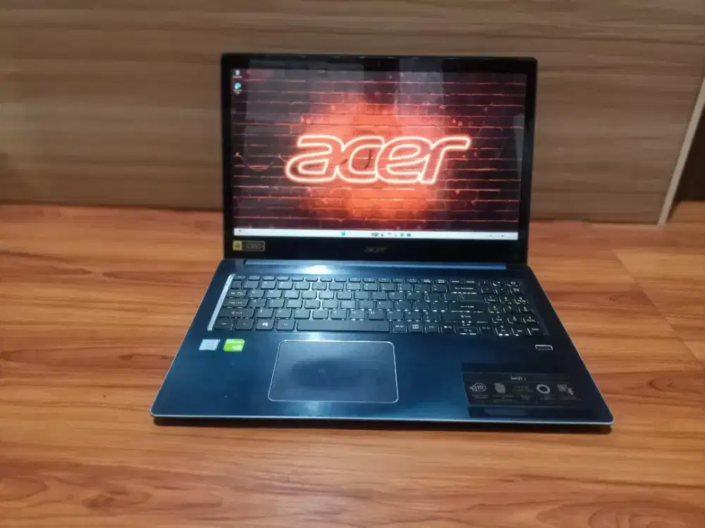 Acer Swift 3 Game Design Editing Core i5 Gen 8 SSD 256GB GPU Nvidia