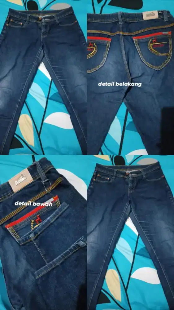 celana jeans wanita slim fit