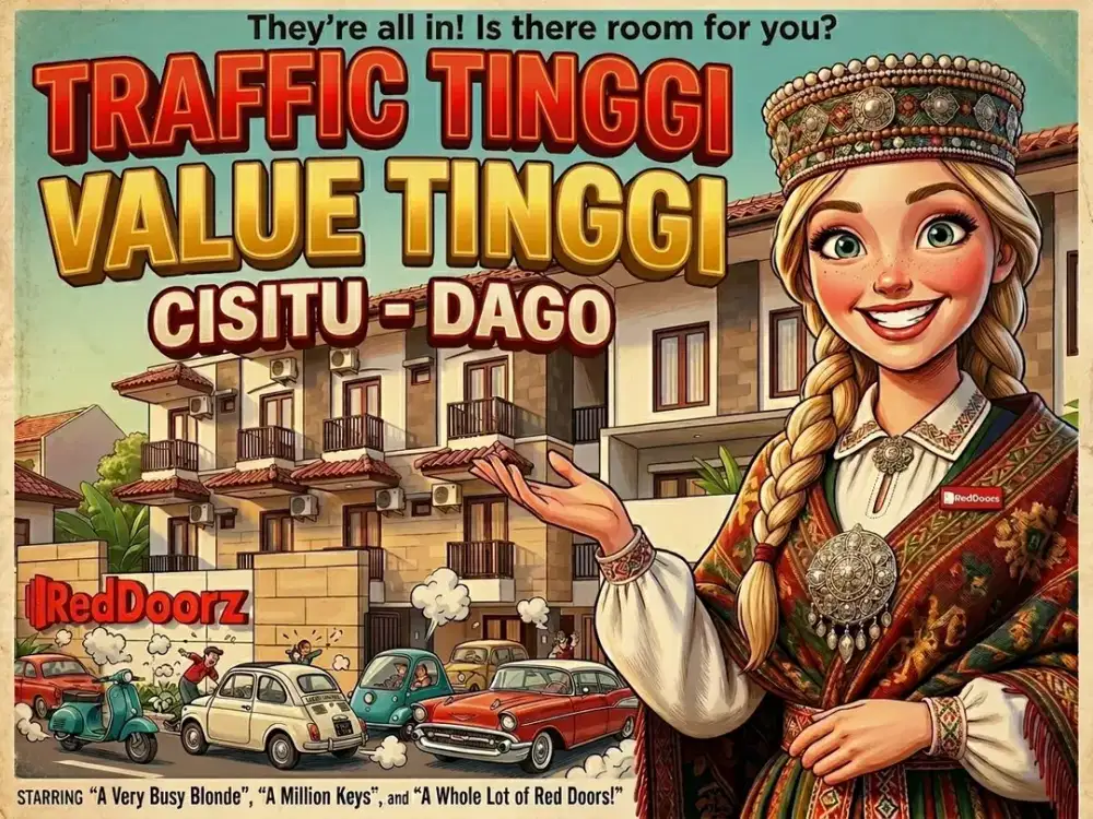 DIJUAL KOSTEL DI CISITU, DAGO, COBLONG, BANDUNG KOTA.