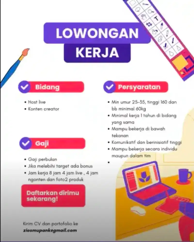 LOKER HOST LIVE TIKTOK