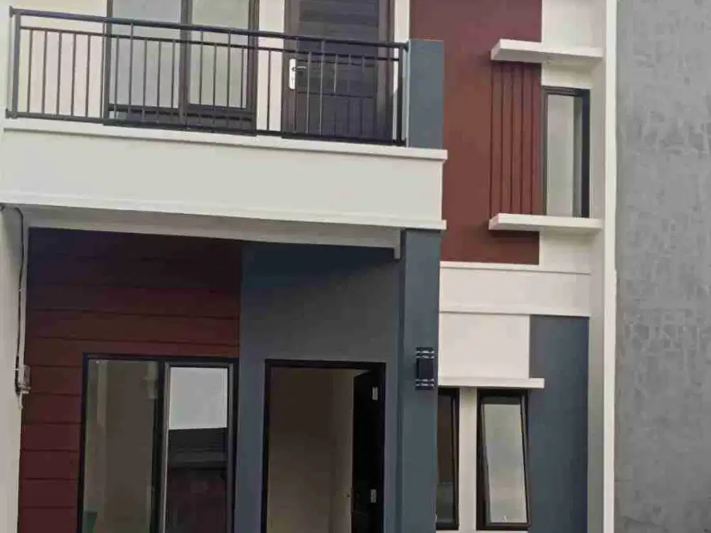 Jual rumah minimalis bebas banjir dalan komplek dekat STAN Bintaro
