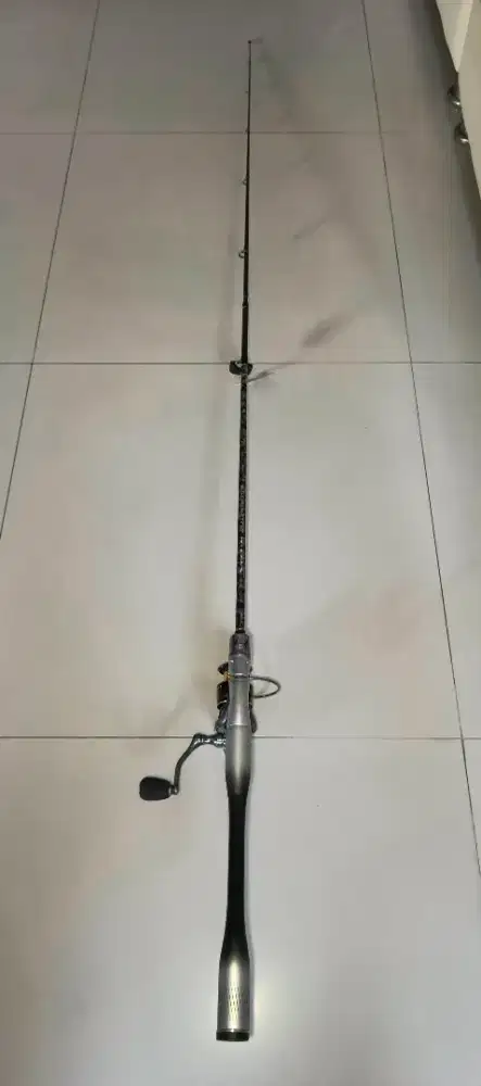Joran 180 cm ring guide full Fuji plus reel Tridentech 3000 SW PH