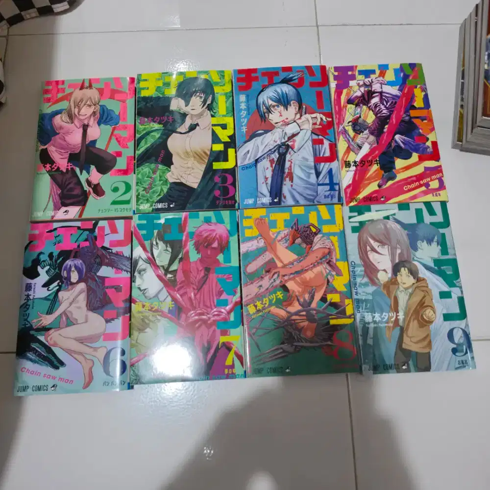 Preloved Manga Japanese Hero Academia, JJK, Haikyuu, Demon Slayer, etc