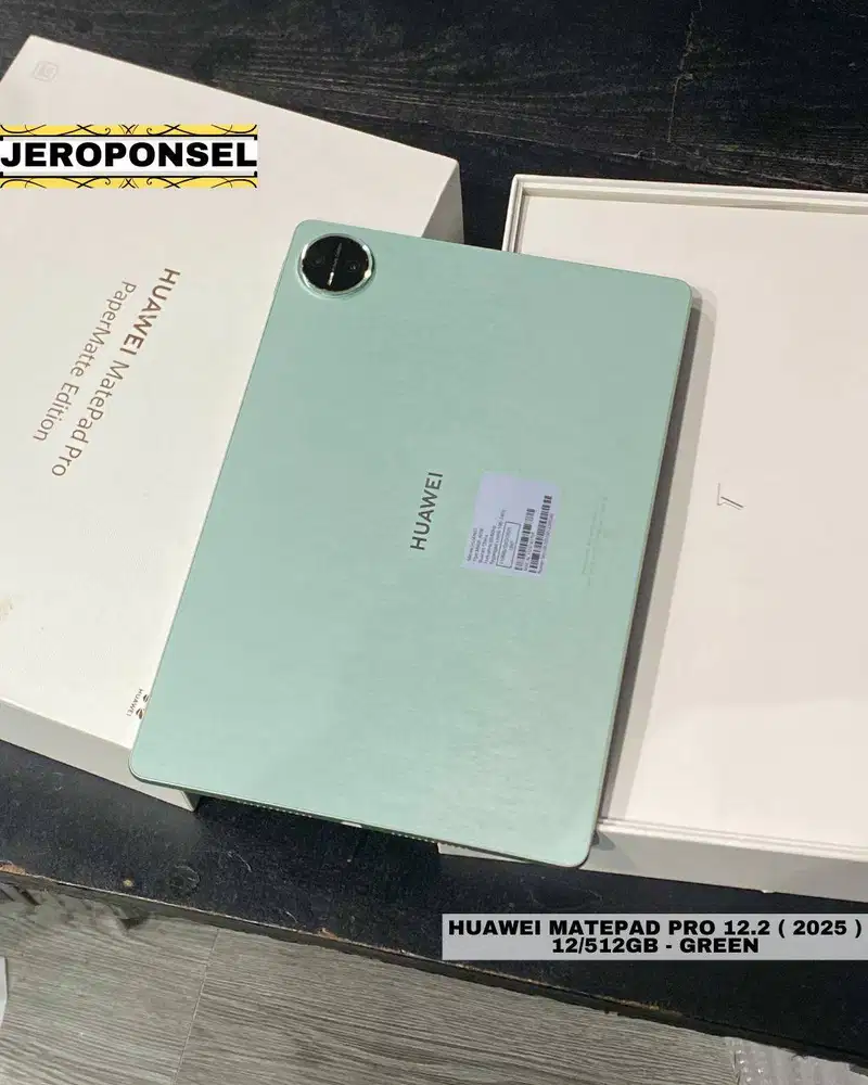 HUAWEI MATEPAD PRO 12.2 ( 2025 ) 12GB/512GB GREEN LIKENEW GARANSI PANJ