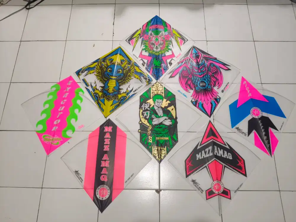 Hobby layangan gelasan