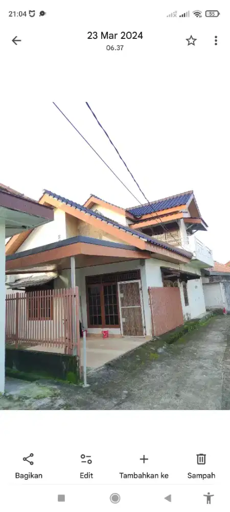 Dijual Rumah Baru Renov Dekat tengah kota (5 Menit ke Palembang icon)