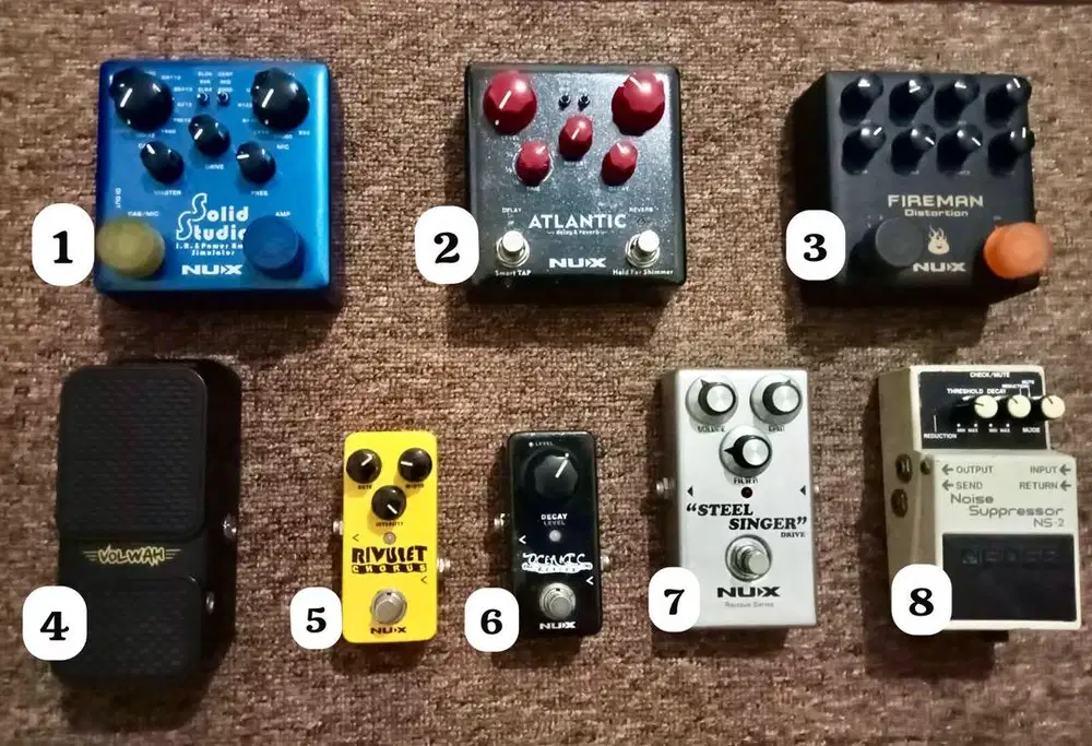 BU Jual efek gitar/bass murah , borongan