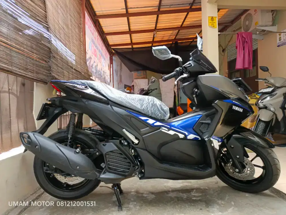 KM 1RB YAMAHA AEROX ALPHA 2025 BLN 11 BS TT 2024 DI CILEDUG HARGA PAS