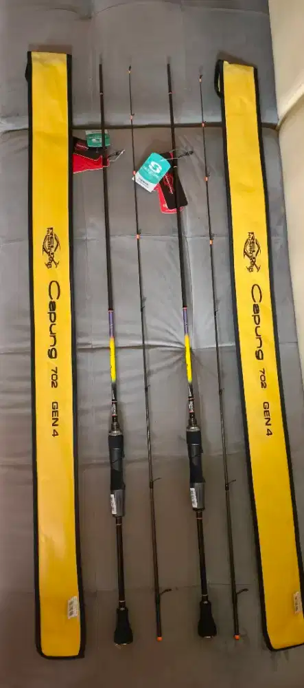 Joran Rellix Nusantara Capung Gen 4 tipe 702 dengan 2 - 6 lb
