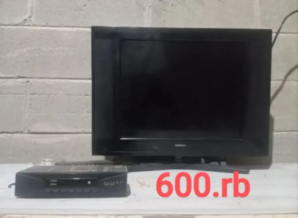 Di jual Tv led digimedia 17 inchi lengkap