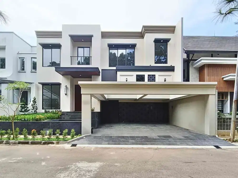 Di Jual Rumah Modern Minimalis Di Cluster BSD dekat Akses tol di Cluster