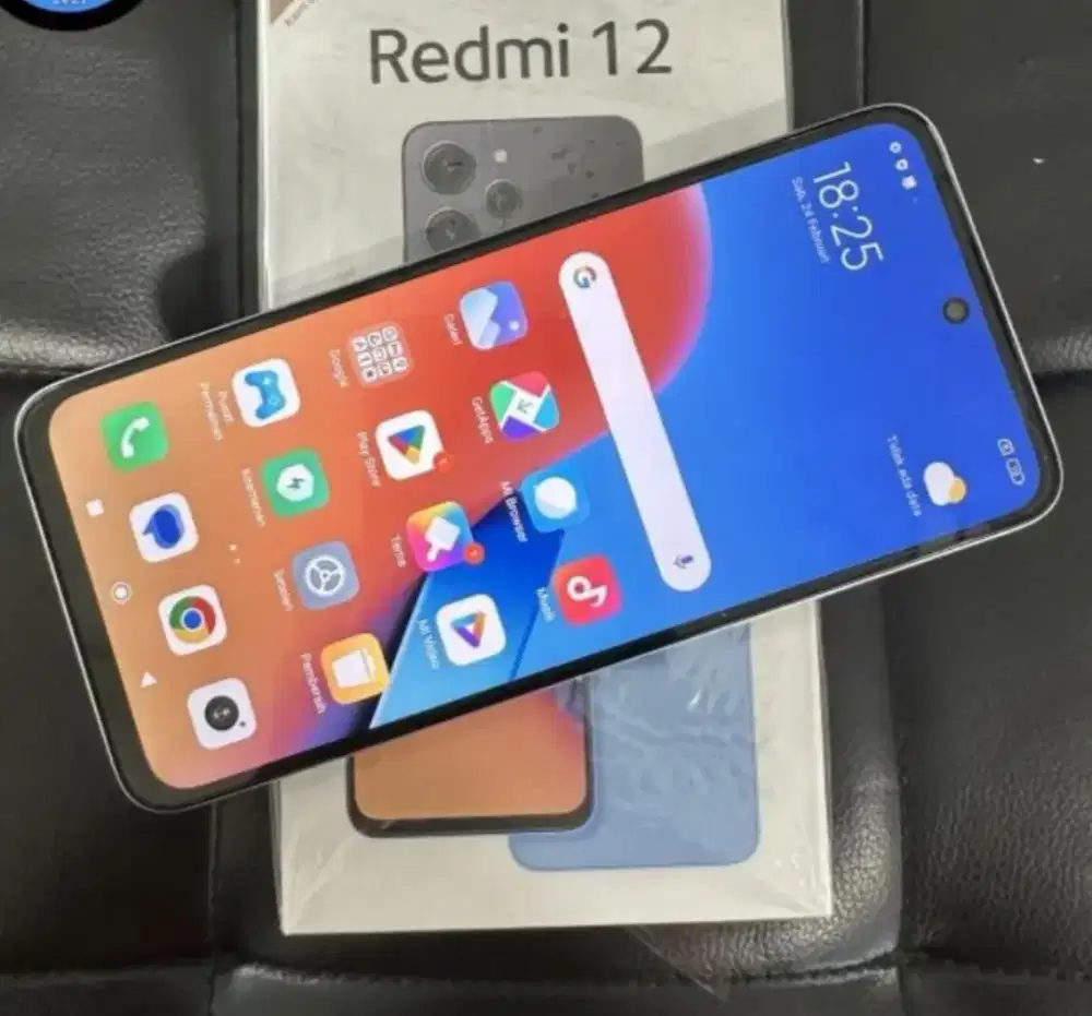 Redmi 12 Ram 8Gb / 256Gb lengkap
