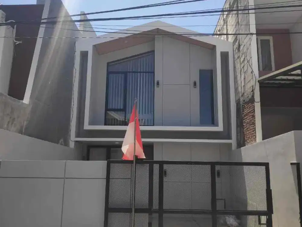 Turun Harga Mulyosari Furnish 2 Lantai Siap Huni Tinggal Masuk Dkt Sutorejo,Wisma Permai