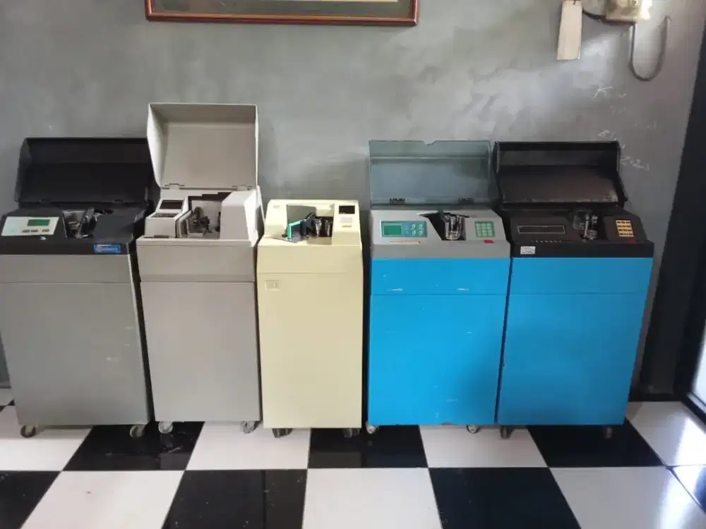 Dijual borongan Mesin Hitung Uang Kertas(MHU) dan peralatan lain