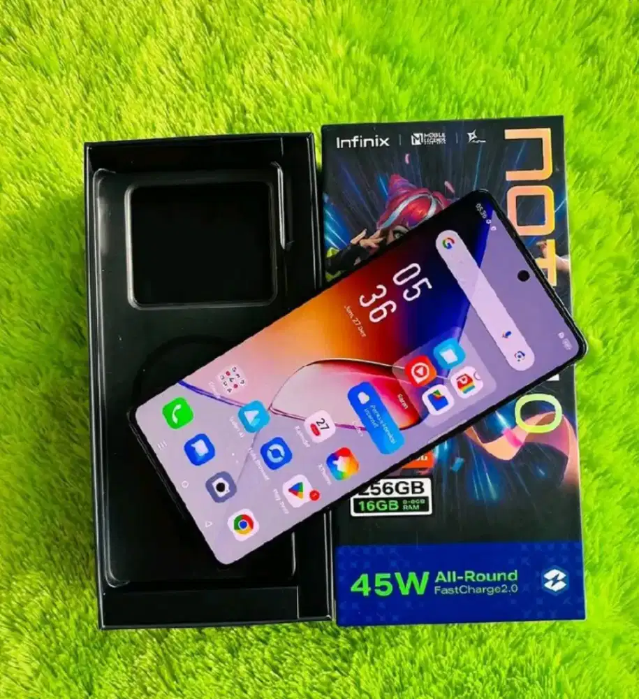 Infinix note 40 Ram 8Gb/256Gb lengkap