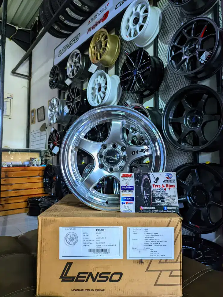 Velg lenso pdse r15 4x100/114 lbr7 et38
