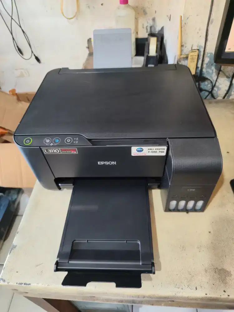 Printer Epson L3110 All In One Ecotank Kondisi Normal Dan Siap Pakai