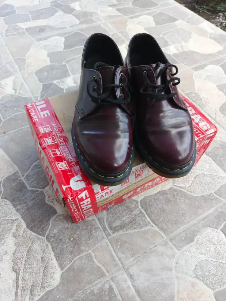 Dr Marten 1461 Red Vegan