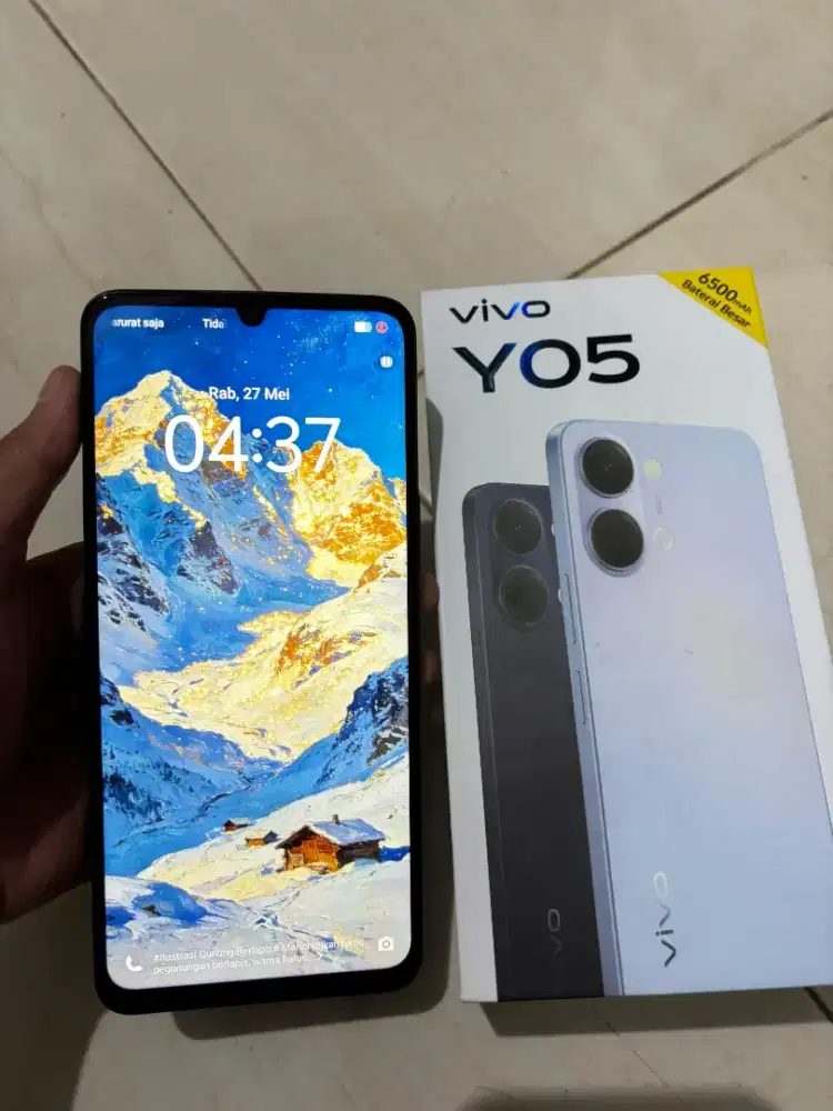 Vivo y05 ram 4+4/64 FULSET