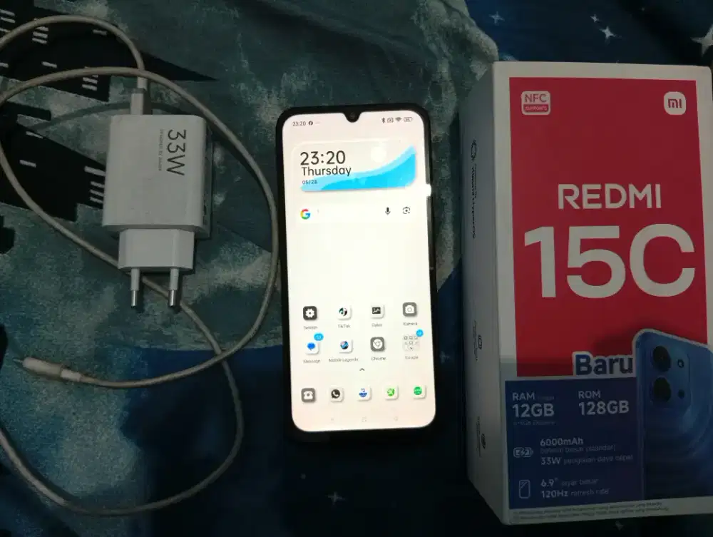 Redmi 15C 6/128 Hitam