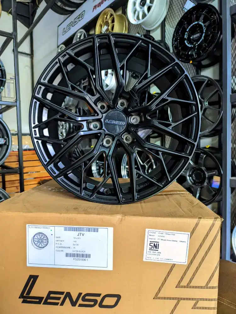 Velg hiace lenso jtv r18 6x130 lbr8,5 et40