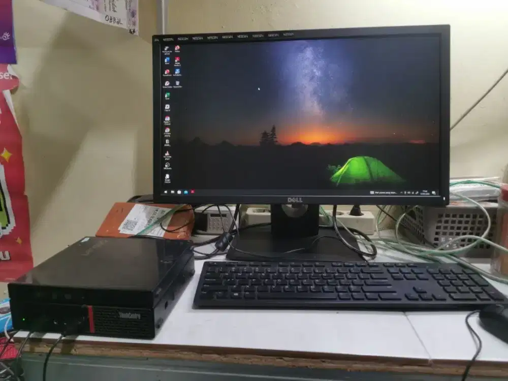 1 set Komputer No minus