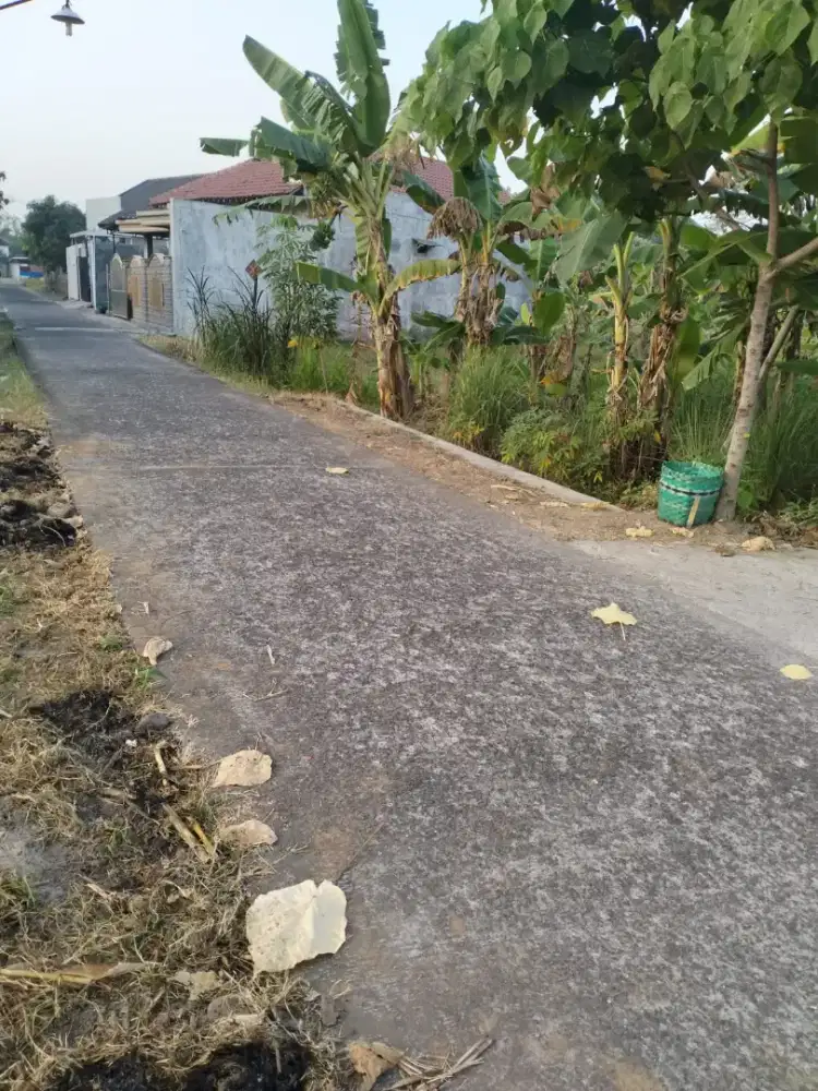 Jual Tanah Barat RSUD Karanganyar