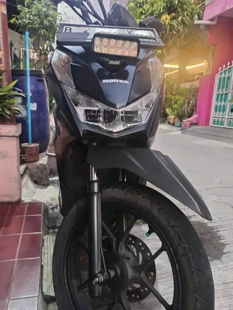 Honda Beat Street 2021 Warna Hitam, Plat Bekasi Kota