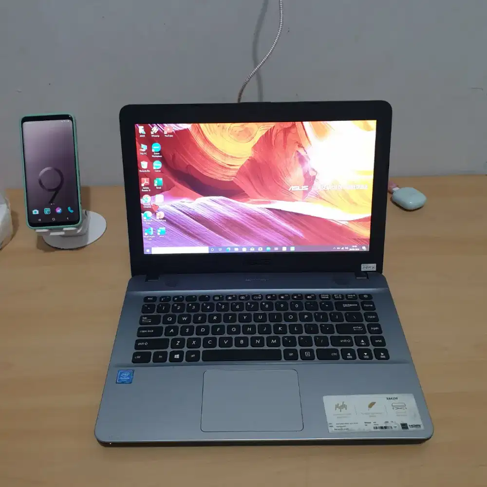 ASUS X441M - INTEL N4020 - UHD GRAPHICS - DDR4 4GB - HDD 500GB