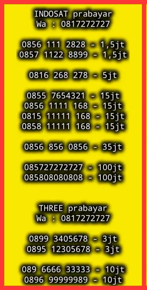 CANTIK KOLEKSI INDOSAT