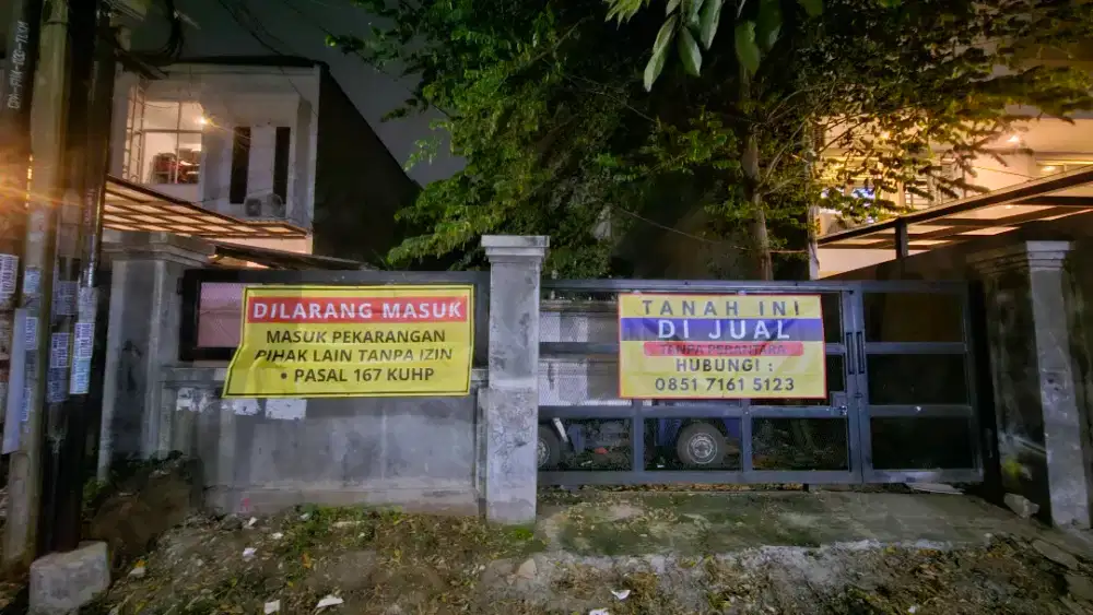 DIJUAL TANAH 250M2 PONDOK CABE BELAKANG UNIVERSITAS TERBUKA
