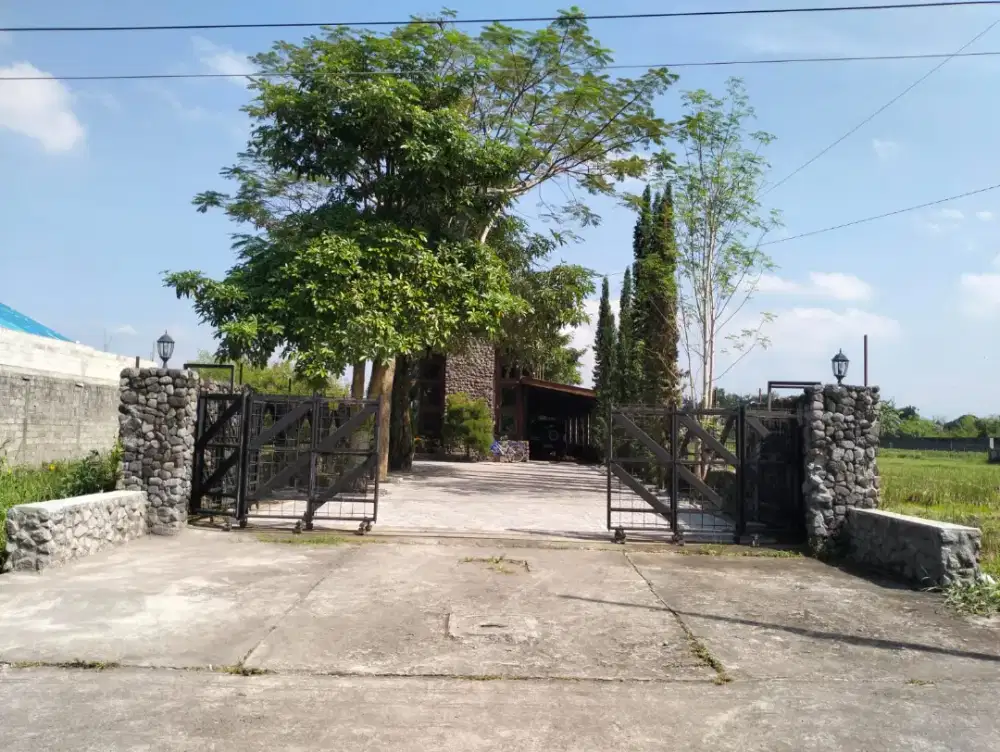 Jual Rumah Etnik di Sidomoyo Godean