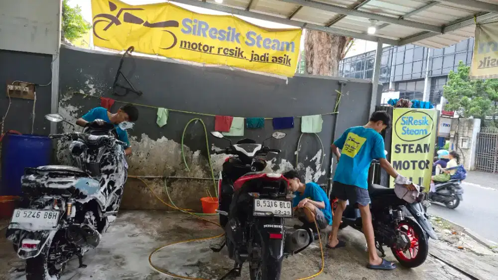 Dicari cepat karyawan cuci motor