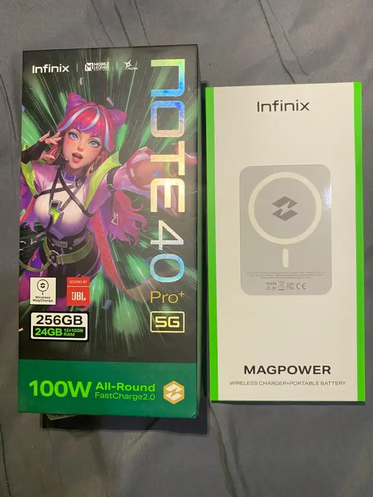 HP SECOND INFINIX NOTE 40 PRO 5G 12+12/256GB