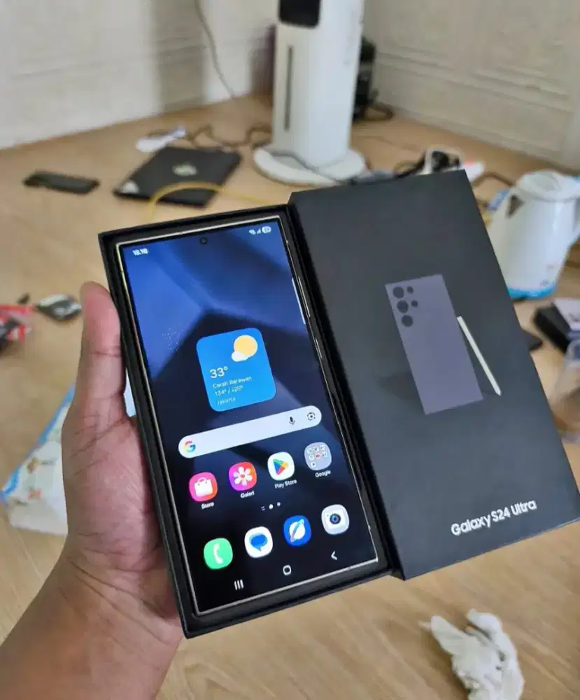 SAMSUNG S24 ULTRA 5G RAM 12/512GB SEIN

MULUSS
ADA BARET TIPIS