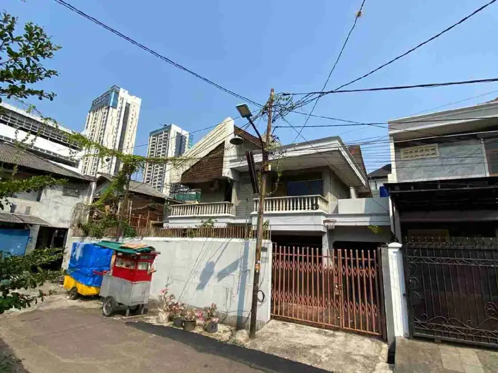 Rumah Tua hitung harga tanah sunrise garden jakarta barat