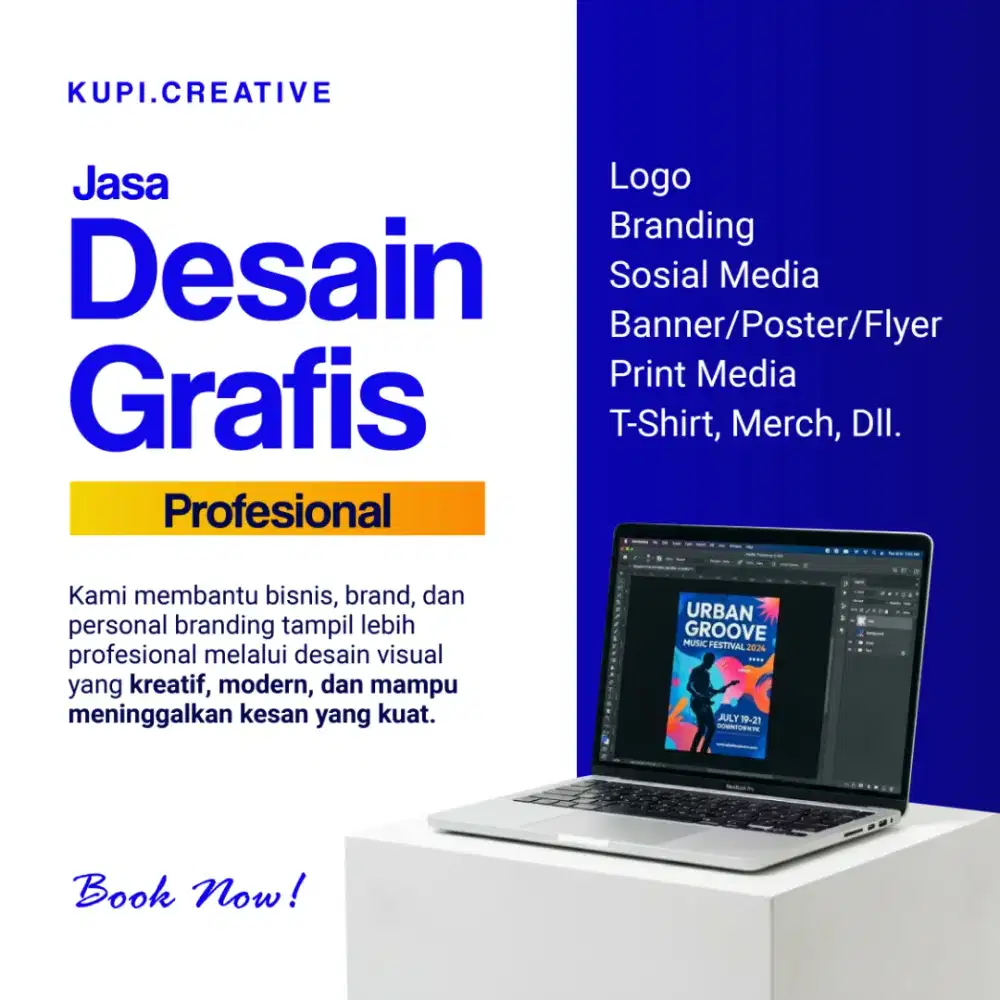 Jasa Desain Grafis Profesional, Logo, Banner, Sosial Media, Dll