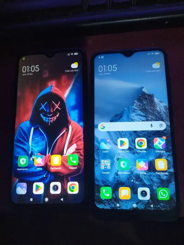 di jual Xiomi Readmi Note 7 3/32 Dan 4/64 sudah UBL